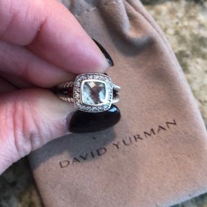 David Yurman Prasiolite Albion Ring